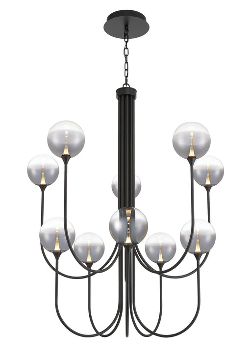 Eurofase 48926-027 Iissa 40" Matte Black LED Chandelier