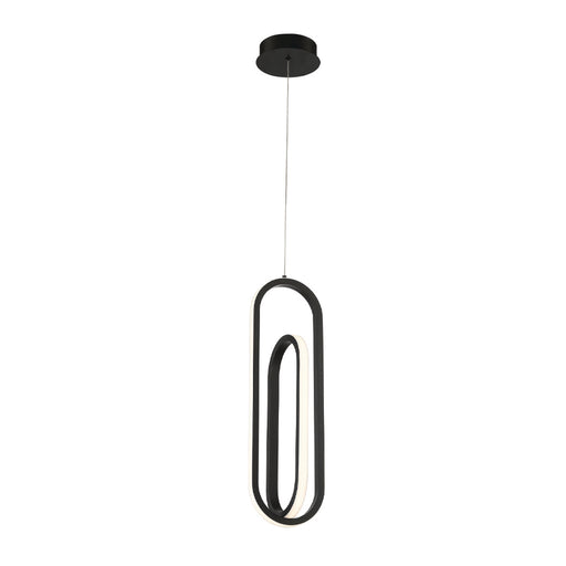 Eurofase 37038-014 Demark 22" Matte Black LED Pendant Light