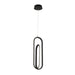 Eurofase 37038-014 Demark 22" Matte Black LED Pendant Light