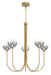 Eurofase 48922-029 Iissa 34" Gold LED Chandelier