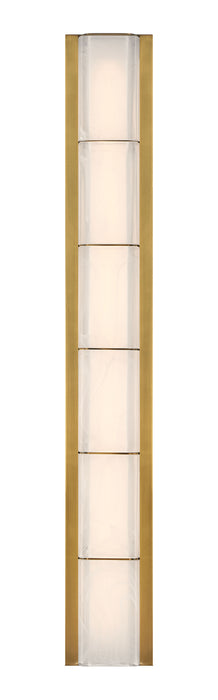 Eurofase 50176-014 Gibraltar 37" Antique Brass LED Vanity Light