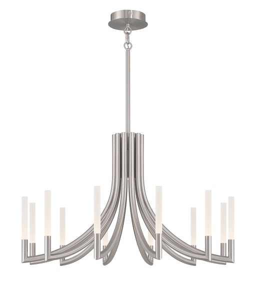Eurofase 49011-029 Olette 36" Brushed Nickel LED Chandelier
