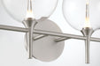 Eurofase 48920-018 Iissa 5-Light Satin Nickel LED Vanity Light