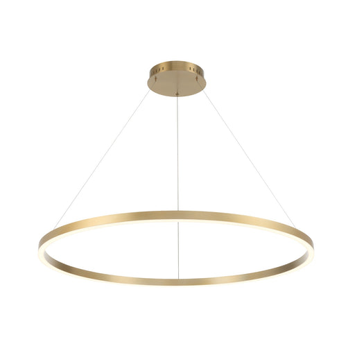Eurofase 31472-031 Spunto 47" Brushed Gold LED Chandelier
