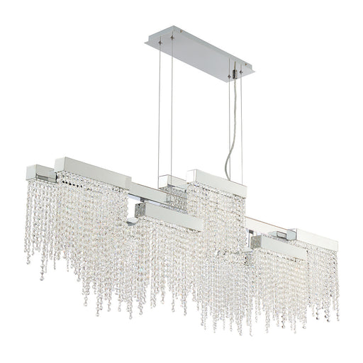 Eurofase 30005-013 Rossi 51" Chrome LED Chandelier