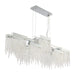 Eurofase 30005-013 Rossi 51" Chrome LED Chandelier