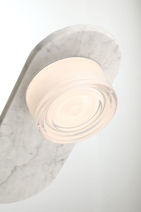Eurofase 50273-027 Sternn 15" Marble White LED Outdoor Wall Light