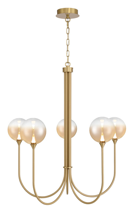 Eurofase 48922-039 Iissa 34" Gold LED Chandelier