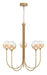 Eurofase 48922-039 Iissa 34" Gold LED Chandelier