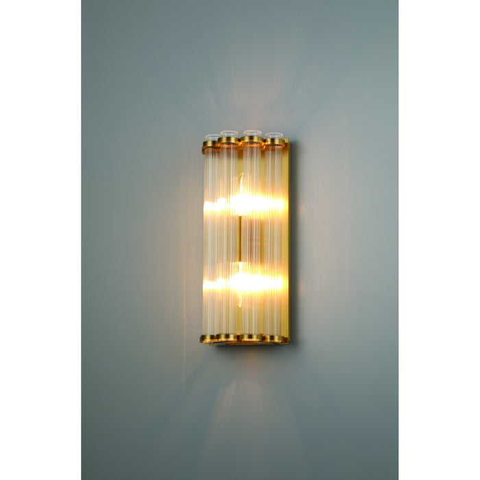 Eurofase 47241-015 Glasbury 14" Gold Wall Sconce