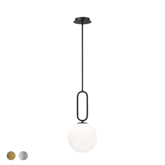 Eurofase 37231-019 Prospect 10" Matte Black Pendant Light