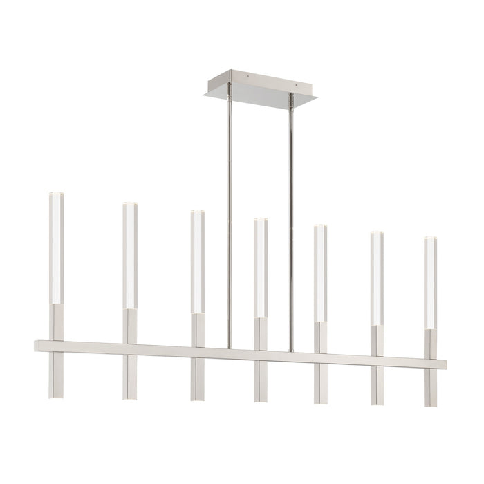 Eurofase 46476-029 Benicio 46" Polished Nickel LED Chandelier