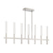 Eurofase 46476-029 Benicio 46" Polished Nickel LED Chandelier