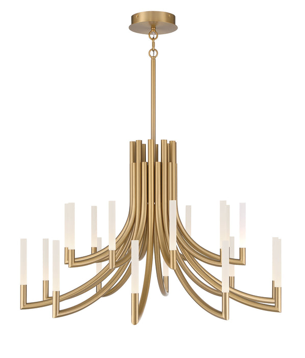 Eurofase 49012-019 Olette 42" Gold LED Chandelier