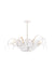Eurofase 46433-022 Kagra 56" Distressed White Chandelier