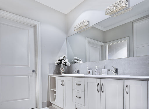 Vanity Z-Lite 912-3V-CH-LED Chrome Aludra 3 Light Vanity Z-Lite