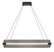 Eurofase 50052-011 Neoness 34" Matte Black LED Chandelier
