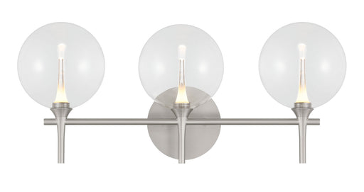 Eurofase 48914-017 Iissa 3-Light Satin Nickel LED Vanity Light