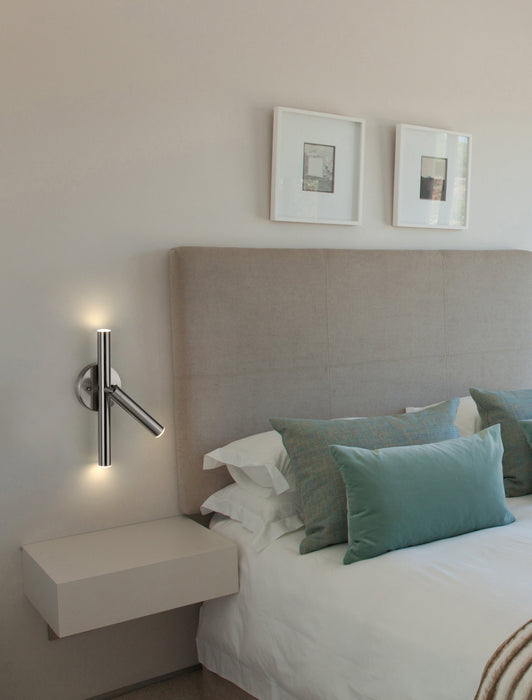 Wall Sconce Z-Lite 917-3S-BN-LED Brushed Nickel Forest 3 Light Wall Sconce Z-Lite