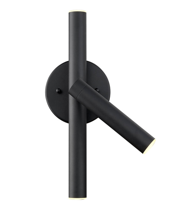 Wall Sconce Z-Lite 917-3S-MB-LED Matte Black Forest 3 Light Wall Sconce Z-Lite