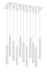 Chandelier Z-Lite 917MP12-CH-LED-11LCH Chrome Forest 11 Light Chandelier Z-Lite