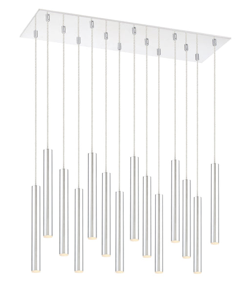Chandelier Z-Lite 917MP12-CH-LED-14LCH Chrome Forest 14 Light Chandelier Z-Lite