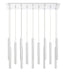 Chandelier Z-Lite 917MP12-CH-LED-14LCH Chrome Forest 14 Light Chandelier Z-Lite