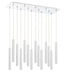 Chandelier Z-Lite 917MP12-CH-LED-14LCH Chrome Forest 14 Light Chandelier Z-Lite