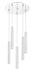 Chandelier Z-Lite 917MP12-CH-LED-5RCH Chrome Forest 5 Light Chandelier Z-Lite