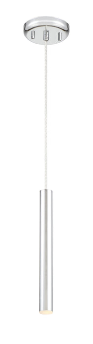 Pendant Z-Lite 917MP12-CH-LED Chrome Forest 1 Light Pendant Z-Lite