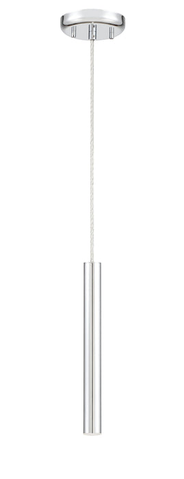 Pendant Z-Lite 917MP12-CH-LED Chrome Forest 1 Light Pendant Z-Lite