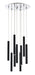 Chandelier Z-Lite 917MP12-MB-LED-9RCH Chrome Forest 9 Light Chandelier Z-Lite