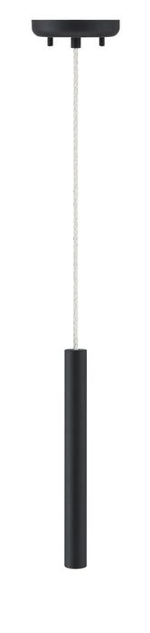 Pendant Z-Lite 917MP12-MB-LED Matte Black Forest 1 Light Pendant Z-Lite