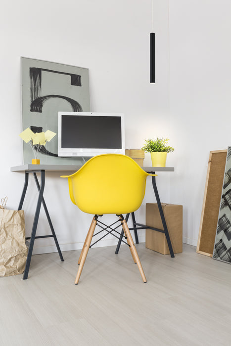 Pendant Z-Lite 917MP12-MB-LED Matte Black Forest 1 Light Pendant Z-Lite