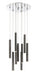 Chandelier Z-Lite 917MP12-PBL-LED-9RCH Chrome Forest 9 Light Chandelier Z-Lite