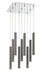 Chandelier Z-Lite 917MP12-PBL-LED-9SCH Chrome Forest 9 Light Chandelier Z-Lite