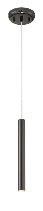 Pendant Z-Lite 917MP12-PBL-LED Pearl Black Forest 1 Light Pendant Z-Lite