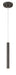 Pendant Z-Lite 917MP12-PBL-LED Pearl Black Forest 1 Light Pendant Z-Lite