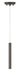Pendant Z-Lite 917MP12-PBL-LED Pearl Black Forest 1 Light Pendant Z-Lite