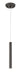 Pendant Z-Lite 917MP12-PBL-LED Pearl Black Forest 1 Light Pendant Z-Lite