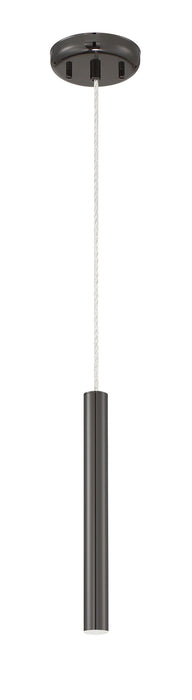 Pendant Z-Lite 917MP12-PBL-LED Pearl Black Forest 1 Light Pendant Z-Lite
