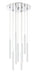 Chandelier Z-Lite 917MP12-WH-LED-9RCH Chrome Forest 9 Light Chandelier Z-Lite