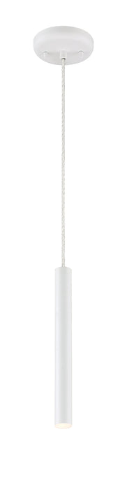 Pendant Z-Lite 917MP12-WH-LED Matte White Forest 1 Light Pendant Z-Lite