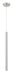 Pendant Z-Lite 917MP24-BN-LED Brushed Nickel Forest 1 Light Pendant Z-Lite