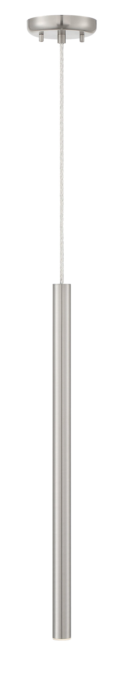 Pendant Z-Lite 917MP24-BN-LED Brushed Nickel Forest 1 Light Pendant Z-Lite