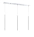 Linear Chandelier Z-Lite 917MP24-CH-LED-3LCH Chrome Forest 3 Light Linear Chandelier Z-Lite