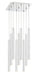 Chandelier Z-Lite 917MP24-CH-LED-9SCH Chrome Forest 9 Light Chandelier Z-Lite