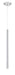 Pendant Z-Lite 917MP24-CH-LED Chrome Forest 1 Light Pendant Z-Lite