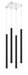 Chandelier Z-Lite 917MP24-MB-LED-4SCH Chrome Forest 4 Light Chandelier Z-Lite