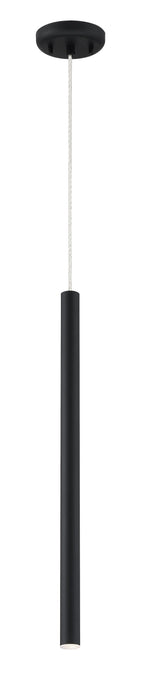 Pendant Z-Lite 917MP24-MB-LED Matte Black Forest 1 Light Pendant Z-Lite